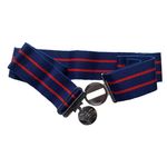 MPGS AGC STABLE BELT - Waist: 37" Adjutant General Red & Navy  ,British Army NEW