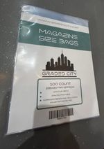 100 X MAGAZINE SIZE BAGS GRADED CITY