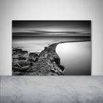 Tulup Kitchen Glass Splashback 100x70 Stony beach