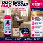 DUO MAX  Antibacterial Disinfectant Fogger Sanitiser  Kills 99.9999%