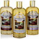 3 Bottle Set of Holy Land Treasures Anointing Oils Biblical 250 ml. - 8.45 fl.oz