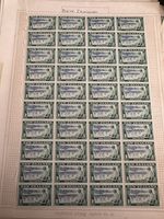 New Zealand 1949 Health 2d Mint Never Hinged Large Block Part Sheet MNH