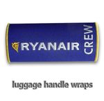 Ryanair Crew Luggage Handles Wrap