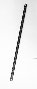 1/3U Rack Panel Folded Perforated Vented 19 inch