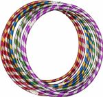 Lightweight Glitter Hula Hoop /Summer Fun Dance Fitness Workout Ring Weight Loss