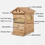 Auto Flow honey beehive set (wooden beehive + 7x flow frames)