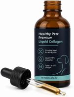 Healthy Petz Premium Liquid Collagen For Dogs, Supplement With Collagen, Hyaluro