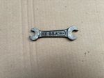 BSA VINTAGE  SPANNER , No 3, Sizes 3/16 & 1/4, BENTLEY  TOOL KIT ITEM, BSA,