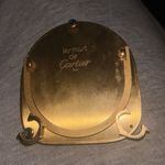 Les Must de Cartier Paris Gold-Tone Metal Cosmetic Compact Marked "les must"