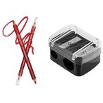 Make Up Sharpener Duo Double Cosmetic Pencil Eyeliner Lip Eye Liner Eyebrow