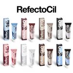 REFECTOCIL Eyebrow Tint Black Natural Brown Eyelash Tinting Dye Henna 15ml *NEW*