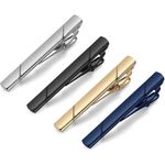 Mens Tie Clips for men Stainless Steel Luxury Tie Clip Tie Bar Wedding Tie Pin