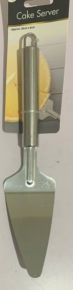 Cake Server Stainless Steel Spatula Shovel Slicer Cutter Pie Pizza Server 26X6cm