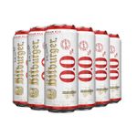 Bitburger Premium Pils Drive Alkoholfrei 0.0% - 500ml Cans - Pack of 6