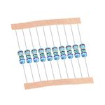 2R2 (2.2 Ohm) 1/2W 0.5W Metal Film Resistor, 1% Tolerance, 10 Pack