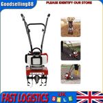 1.9KW 52CC Mini Cultivator 2-stroke Gasoline Engine 1-cylinder Hand-pull Start