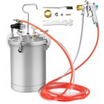 15L Paint Tank Pressure Paint Pot Adjusting Spray Range Spray Gun Outfit Kit