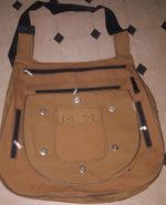Falconry Arab Bag, Hunting Xtra large Bag 20inches long, New Dark Brown