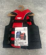 TWF 1031 50N Foam Buoyancy Aid 4 Buckle Quick Release Black/Red LGE