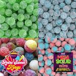 Mega Sours Sweets Barnetts Pick N Mix Retro Hard Boil Sweet Fathers Day Hallow