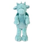 Gorgeous George Luxury Dragon Soft Toy Two Tone Blue - 30cm x 14cm