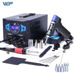 WEP 948D-III 110W Soldering Iron Kit Suction Tin Gun Desoldering Station