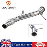 FOR BMW 1 SERIES F20 116D 118D 120D N47 EXHAUST DOWNPIPE DPF PIPE STAINLESS STEE