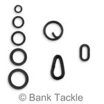 Rig Rings Links Loops Tear Drop Quick Change Clips End Carp Fishing Tackle Rigs 