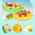 Inflatable Floating Drink Holder Floating Cabana Bar Pool Drink Floats