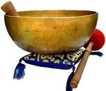 Tibetan Singing Bowl (12") — Authentic Handcrafted Sound Healing & Meditation