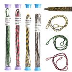 Archery 53" 57" Flemish Twist 16 Strands Handmade Bow String Recurve Bow Longbow
