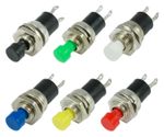 Off-(On) Miniature Momentary Push to Make Button Switch Mini SPST