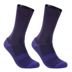 Aero Cycling Socks Purple +39-45 Unisex RRP £18.99