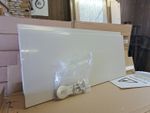 Homebase Cashmere Gloss Handless Top Box Door 598mm X 282mm