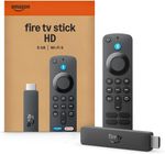 Fire TV Stick HD (newest gen) free & live TV Alexa Voice Remote powered by the
