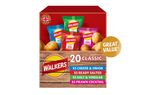 Walkers Classic Variety Multipack Crisps 20x25g long dated fast delivery 