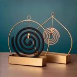 2P Mosquito Coil Tray Incense Burner Household Indoor Bracket Mosquito Repellent