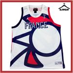 France Basketball Jersey Nike x Jordan XXL 2XL Training Basket Maillot 2023 W37