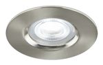 Smart Lighting Silver Don LED Downlight IP65 Brushed Nickel RGB Nordlux
