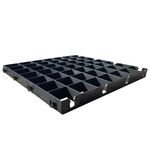 ECODECK Plastic Shed Base Grid Kit 6x4ft 2x1.5m for Garden Shed & Driveway