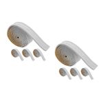 Flexible White PVC Peel and Stick Wall Strip Durable Molding Trim for Walls