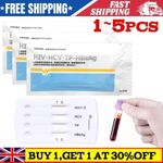 1~5Pack Hiv Test Kit At Home Hiv Blood Test Kit Easy Accurate Instant Rapid
