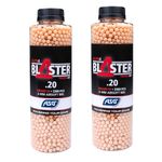 ASG Alpha Blaster Airsoft Red Tracer 6mm BBs Pellets 0.20g 3300 2 Bottle