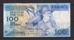 PORTUGAL - 1988 100 Escudos Circulated Banknote (1)