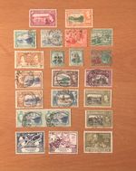 Stamps Trinidad & Tobago Lot of 22 used George V & George VI, see details