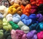 60+ colours of 100% Merino Wool Tops/roving for needle & wet felting (6 gm each)