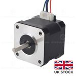 NEMA 17 Stepper Motor 1.7A 44Ncm(62oz.in) High Torque 42 + Cable 3D Printer CNC