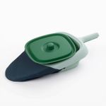 Bedpan with Handle Easy-Clean Bedpan with Lid Spillspill-Resistant for Elderly