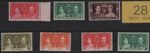 Mixed 1937 Coronation stamp selection. Mounted MINT. Incl Somaliland MNH.