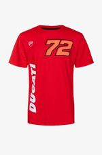 #72 Marco Bezzecchi Ducati Corse Racing MotoGP Dual Line T-Shirt